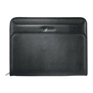 The Burke Zippered Padfolio with FSC® Mix Paper