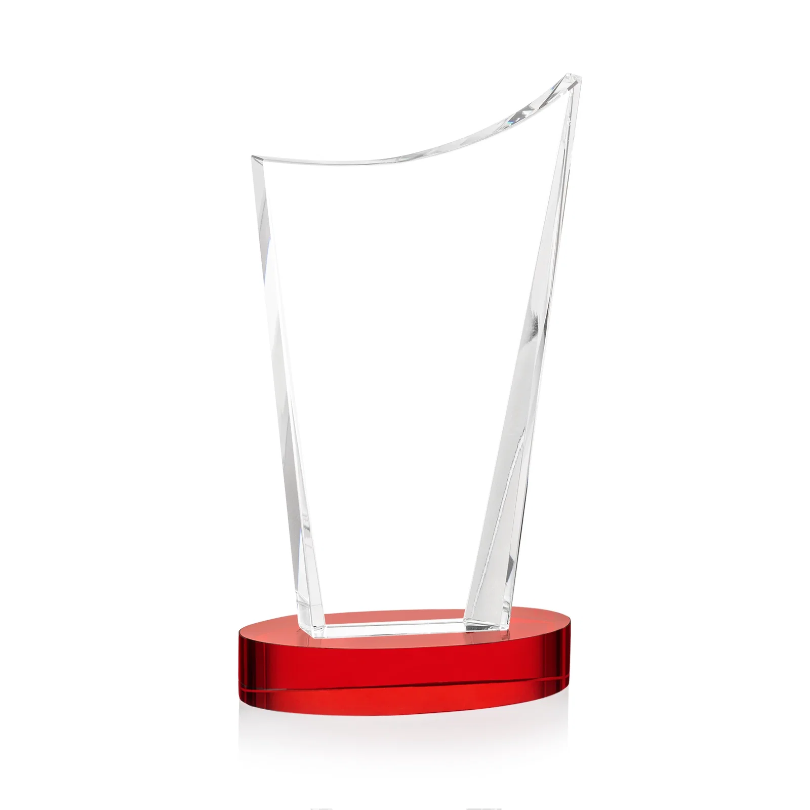 Custom Optical Crystal Award on Alberton Base in Nine Colors, awards, with your logo for safety achievement programs