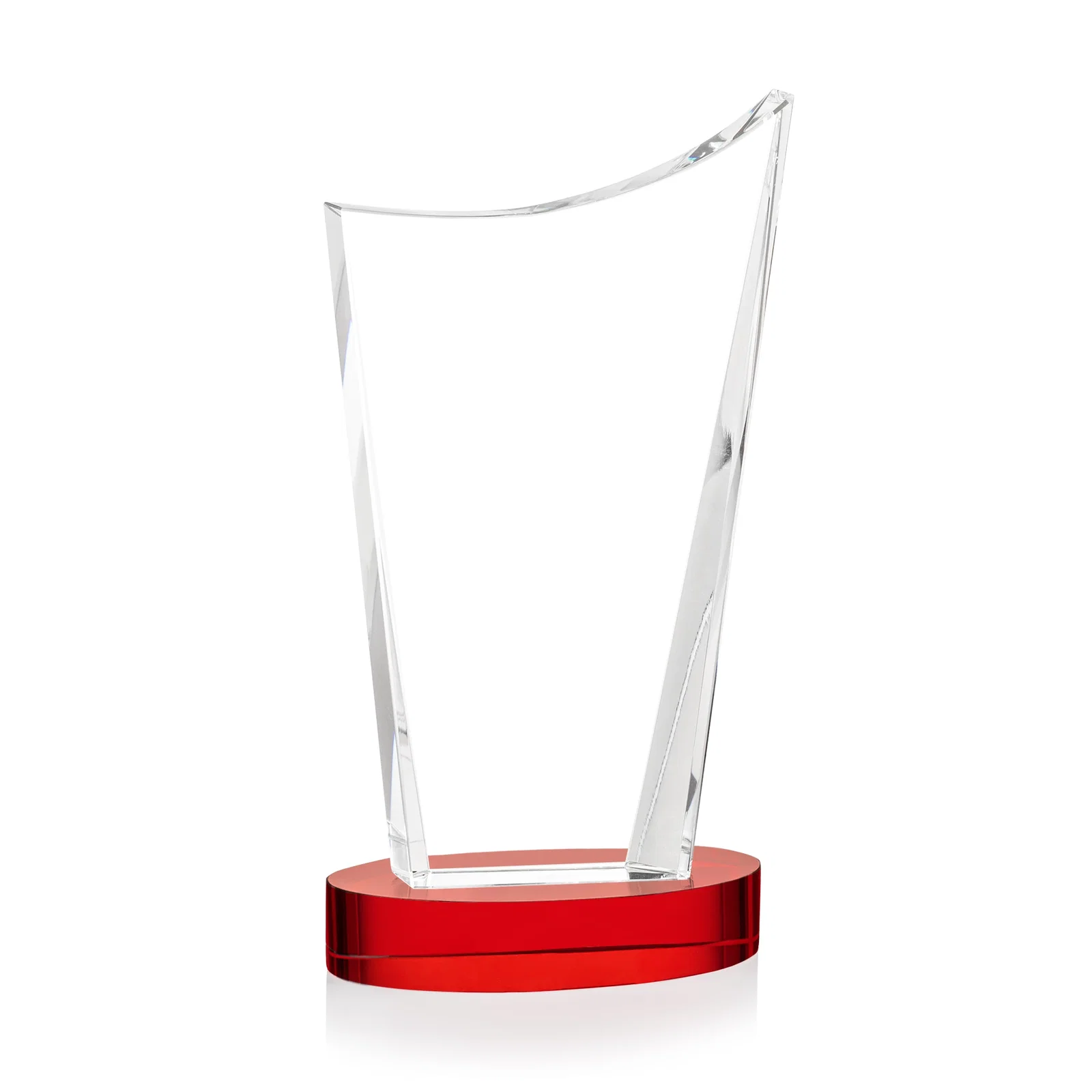 Custom Optical Crystal Award on Alberton Base in Nine Colors, awards, with your logo for volunteer appreciation