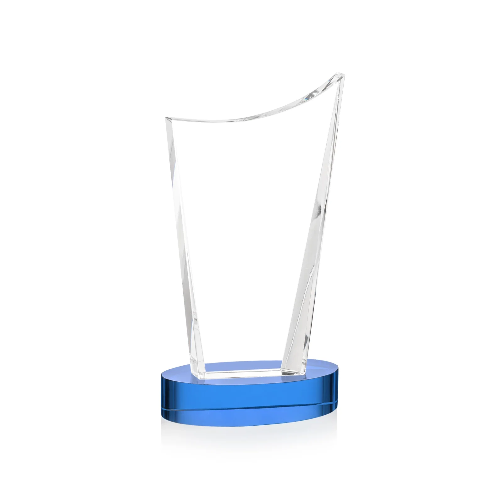 Custom Optical Crystal Award on Alberton Base in Nine Colors, awards, with your logo for dealer and partner awards
