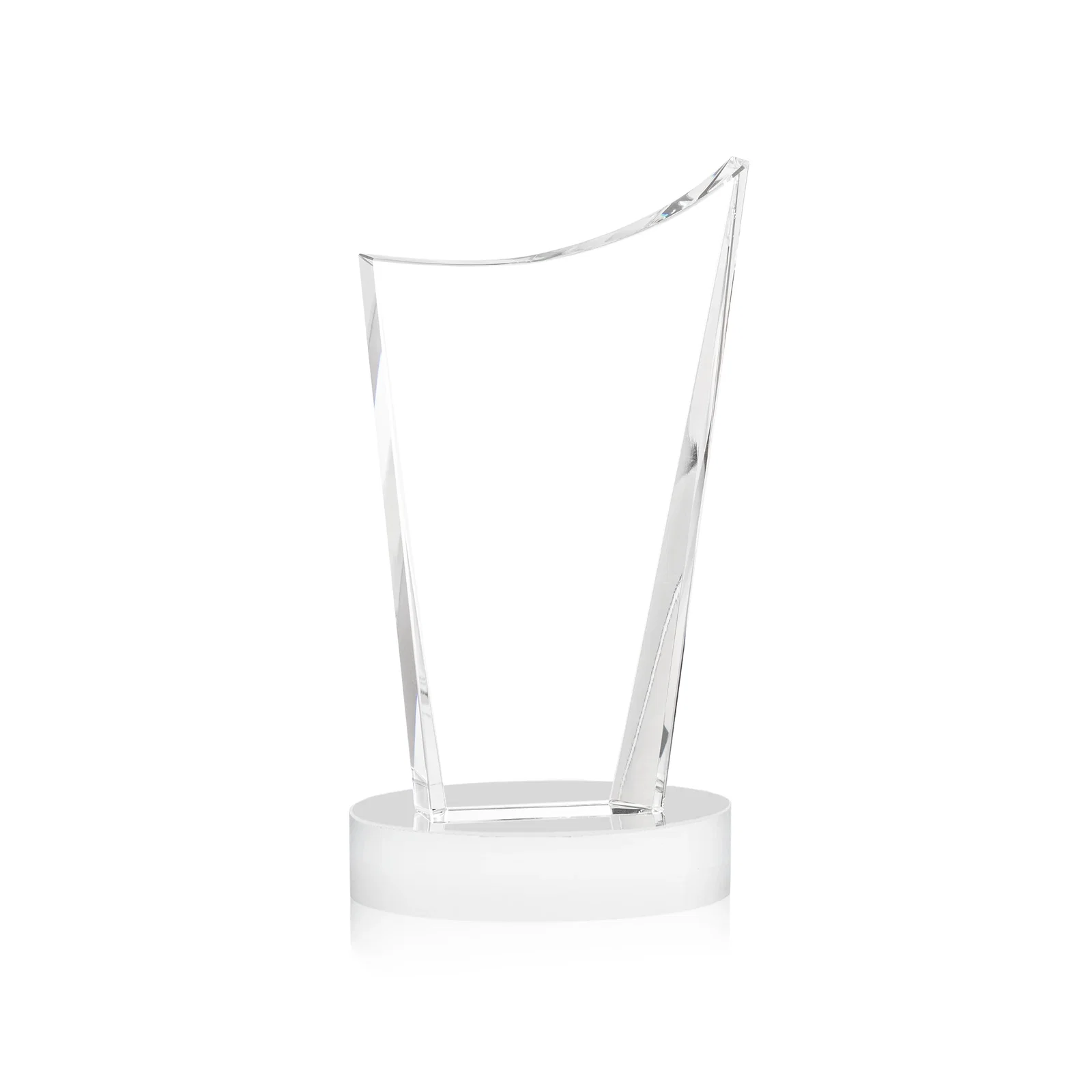 Personalized Optical Crystal Award on Alberton Base in Nine Colors, awards, with your logo for corporate award ceremonies