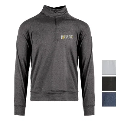 Front view with the zipper closed at the collar