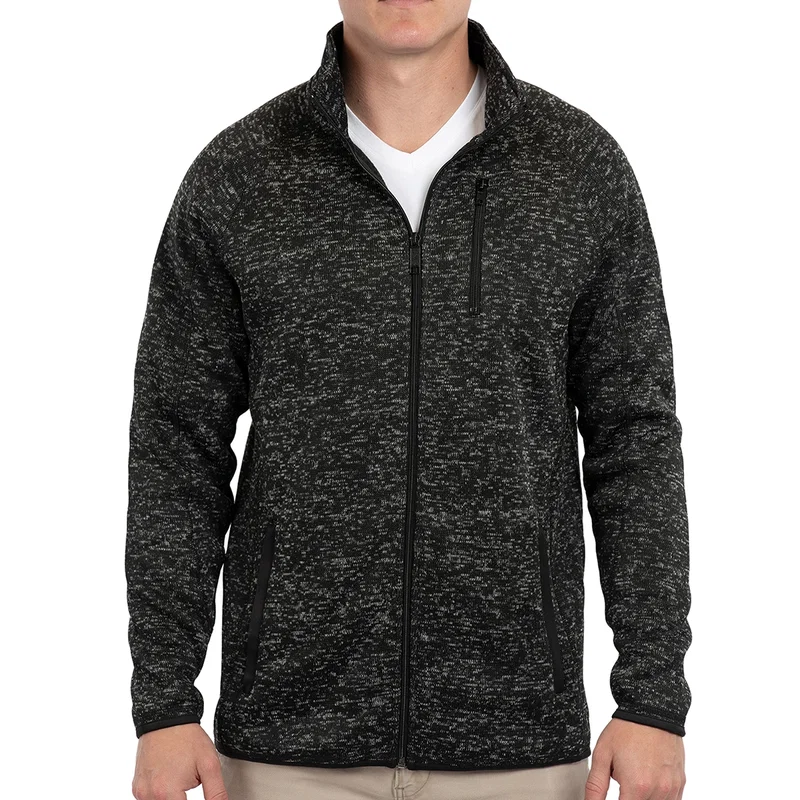 Burnside© Men's Sweater Knit Jacket — view 2