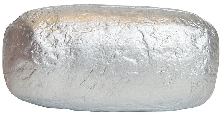 Baked Potato / Burrito in Foil Stress Reliever — view 5