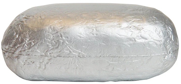Baked Potato / Burrito in Foil Stress Reliever — view 6