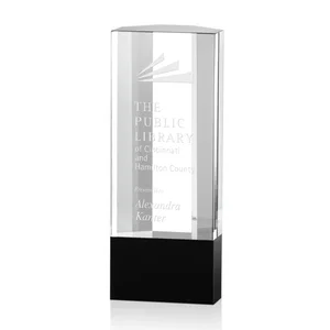 Custom Crystal Burton Achievement Award