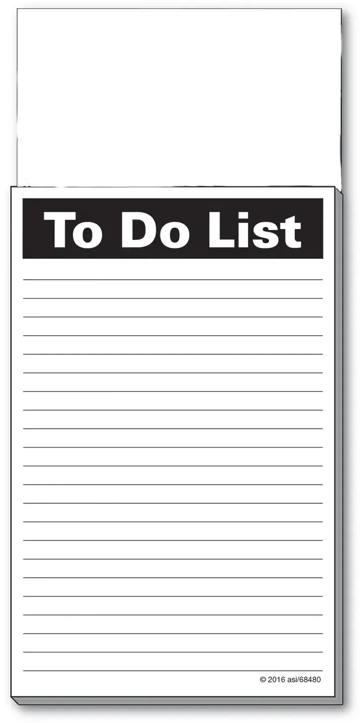 Custom Magnet Note Pad — view 3