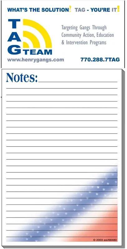 Custom Magnet Note Pad — view 6