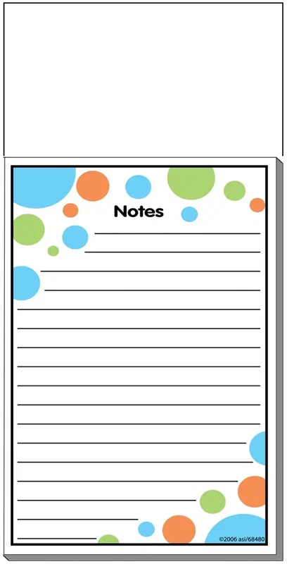 Custom Magnet Note Pad — view 9