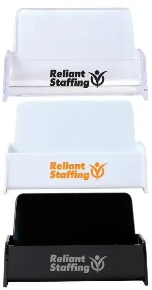 Imprinted Business Card Holder — view 2