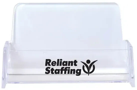 Imprinted Business Card Holder — view 3