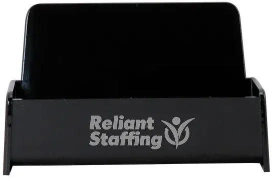 Imprinted Business Card Holder — view 4