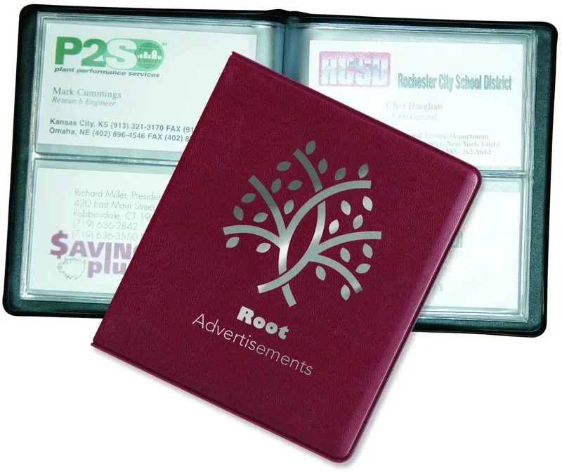 Personalized Business Card Holder - 48 cards — view 12
