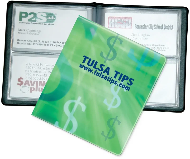 Personalized Business Card Holder - 48 cards — view 13