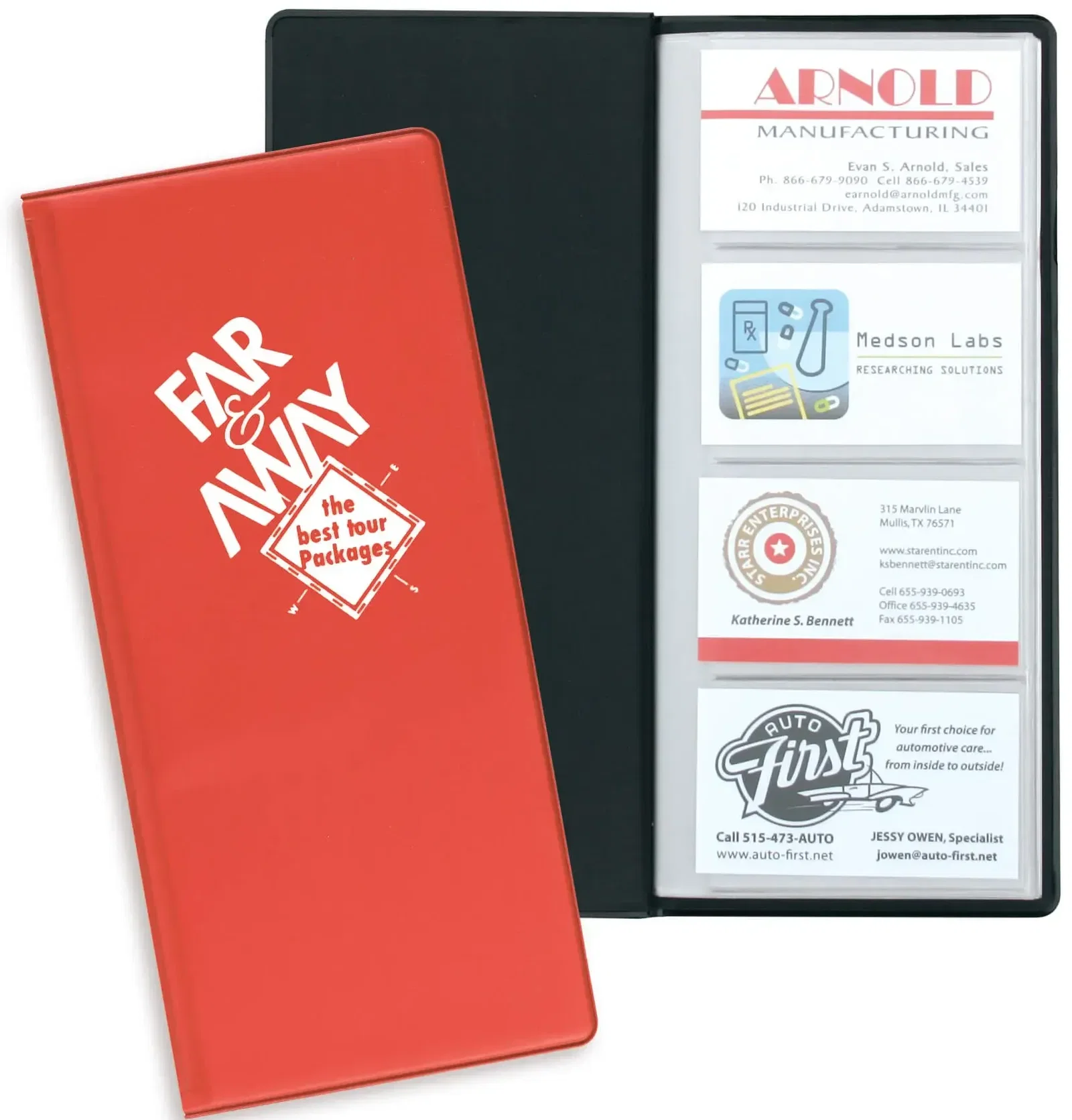 Custom Business Card Holder - 96 cards — view 2