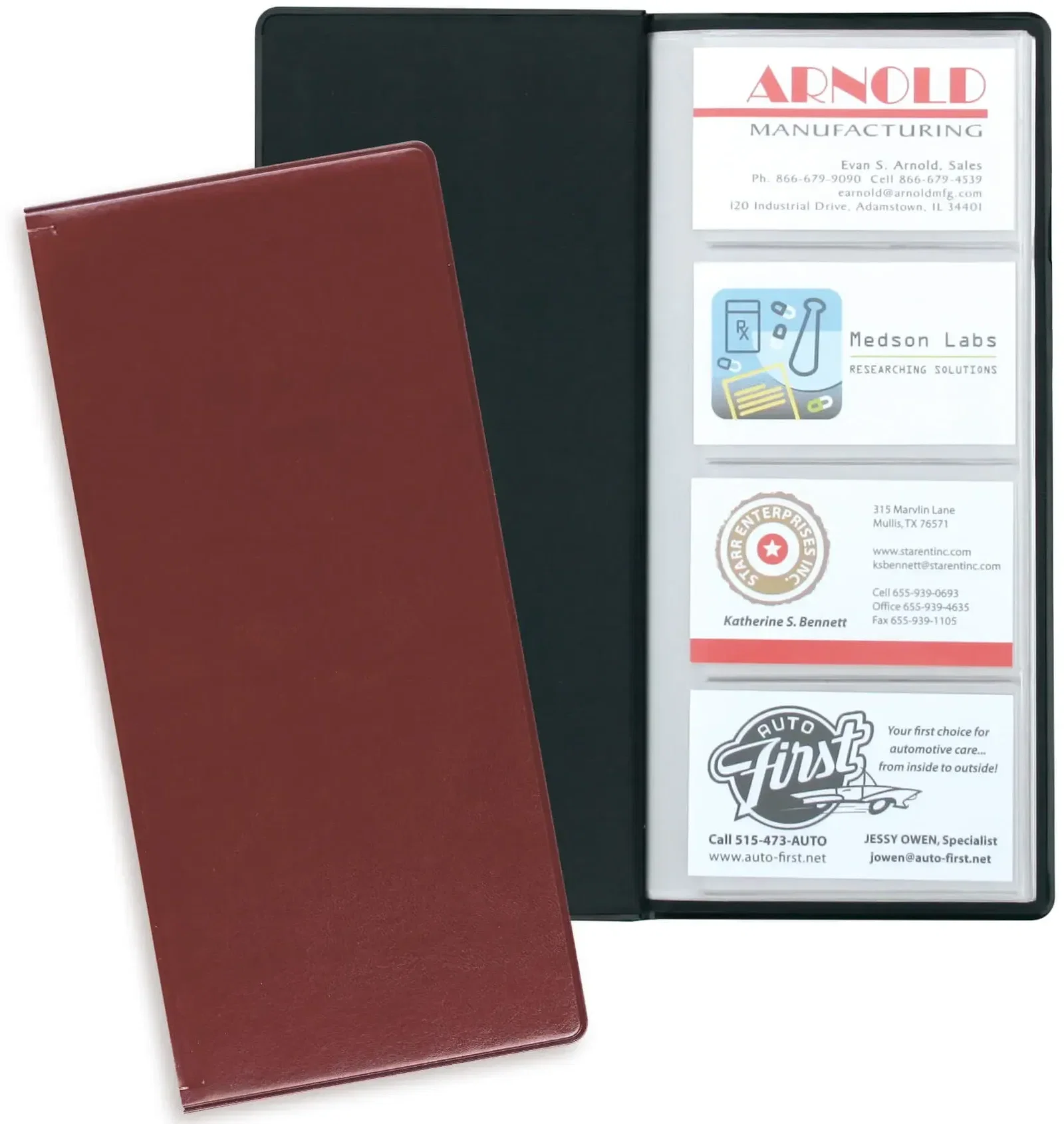 Custom Business Card Holder - 96 cards — view 3