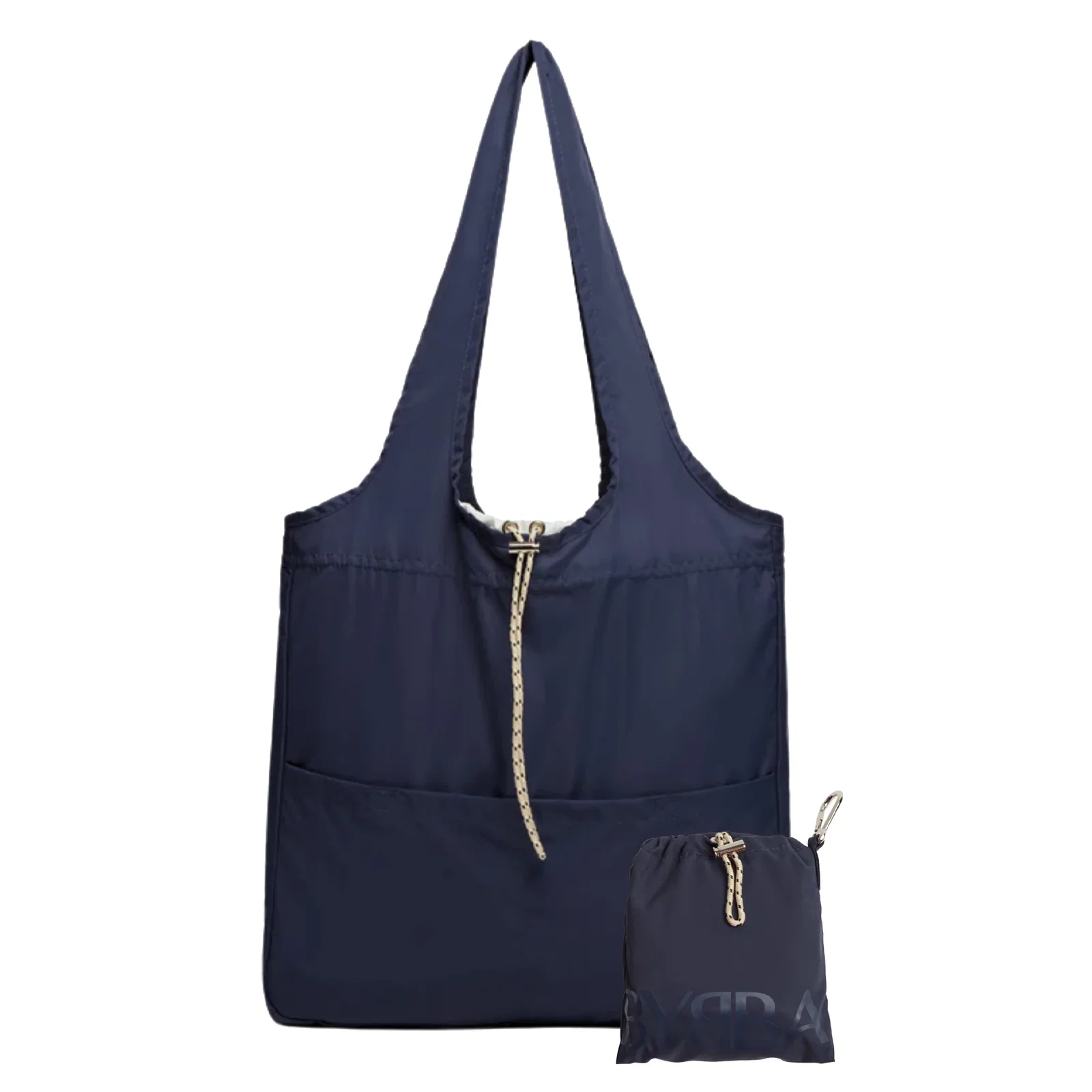 Neutral backdrop keeps attention on the balos tote bag
