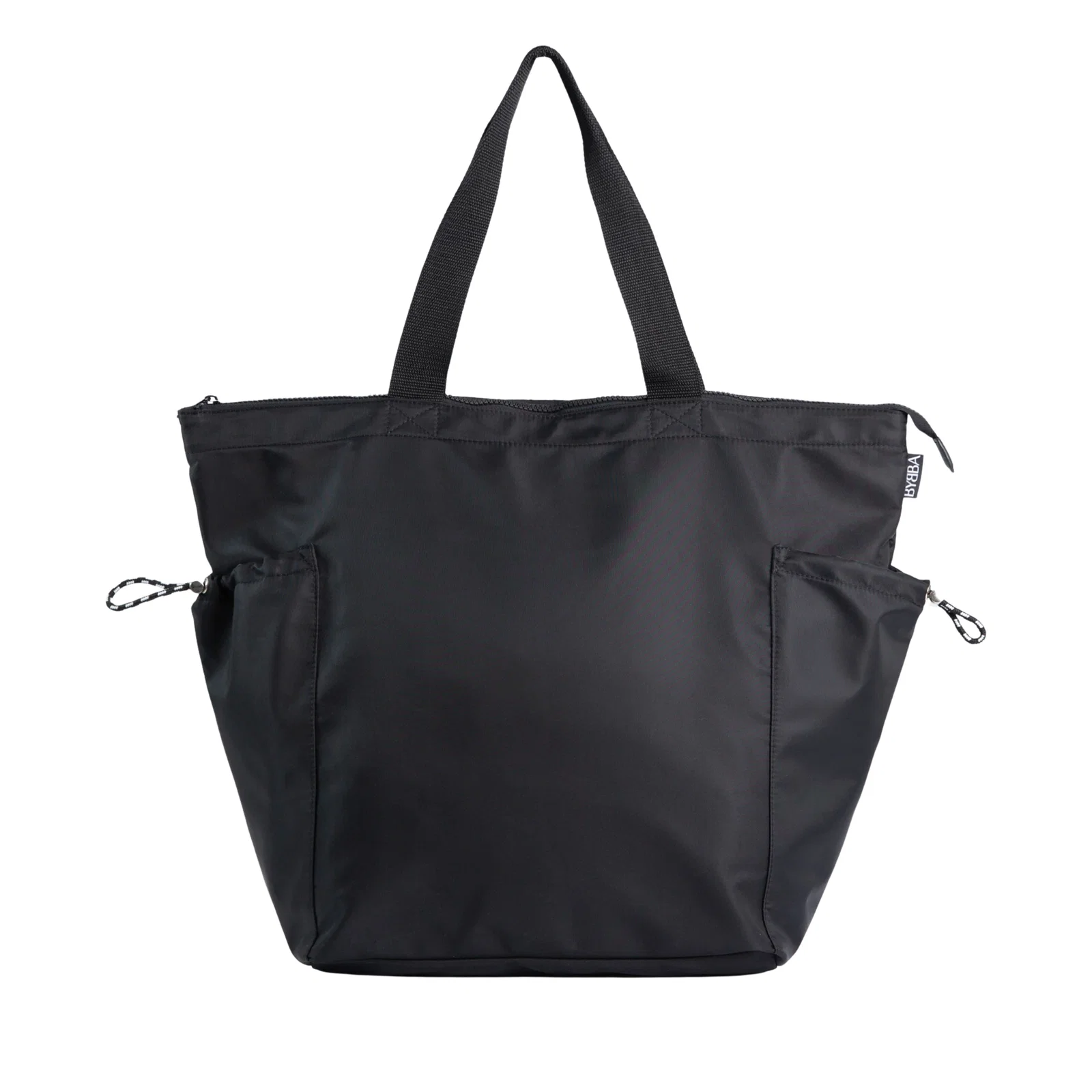 Lower half of the ripple tote bag viewed up close