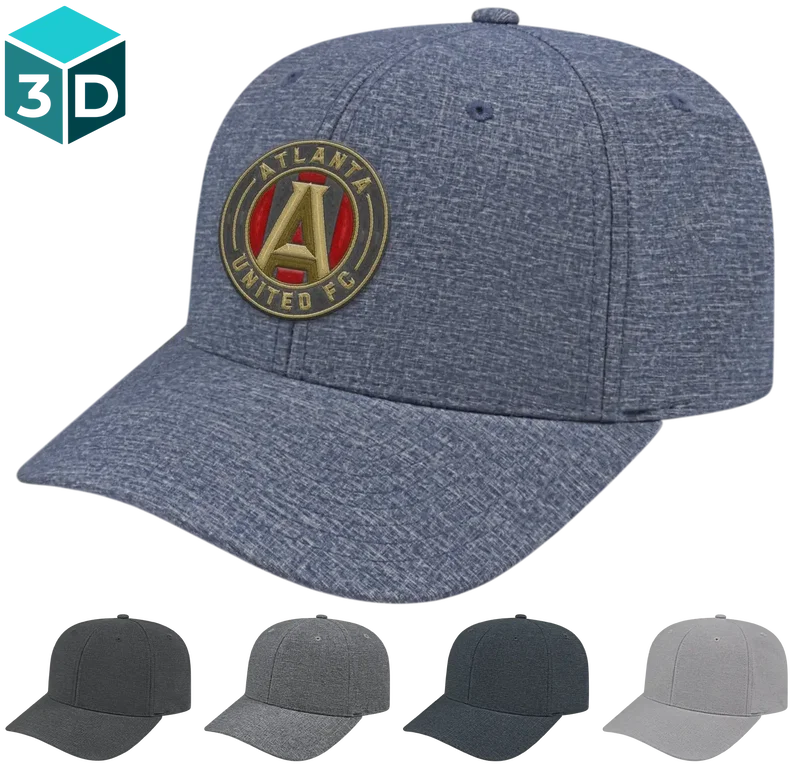 C A Flexfit 110® Melange Snap Back Cap — view 5