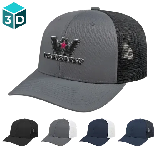 C A Flexfit 110® Trucker Mesh Back Cap