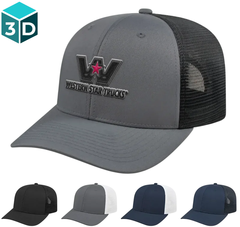 C A Flexfit 110® Trucker Mesh Back Cap — view 11