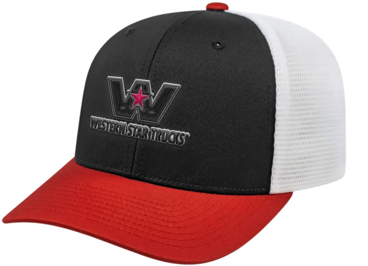 C A Flexfit 110® Trucker Mesh Back Cap — view 3