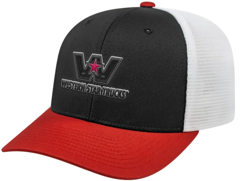 C A Flexfit 110® Trucker Mesh Back Cap — view 3