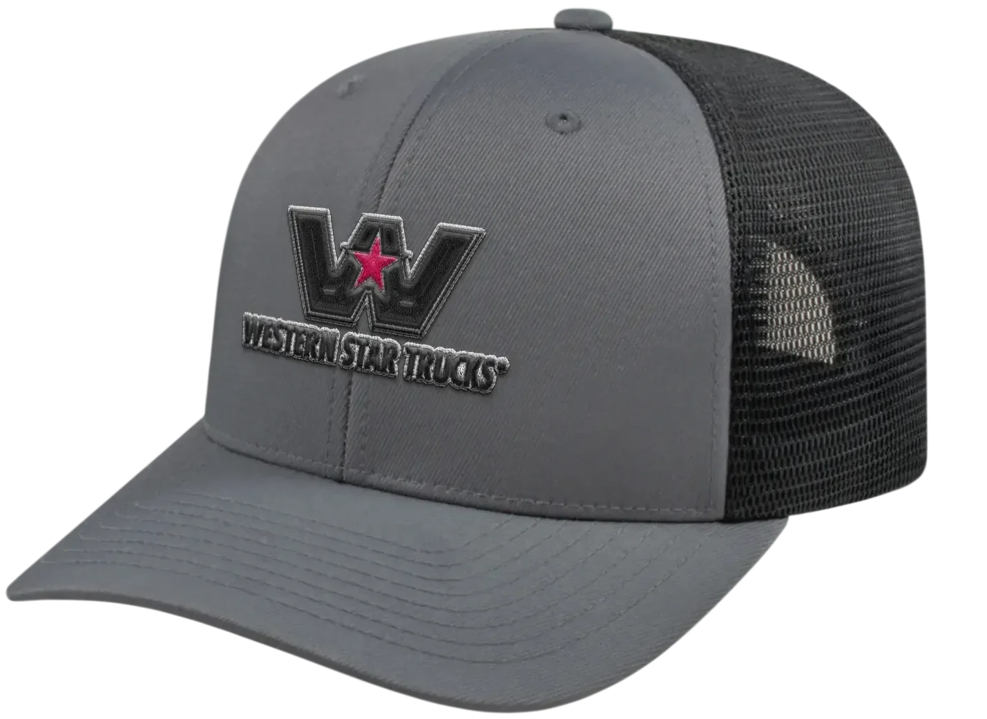 C A Flexfit 110® Trucker Mesh Back Cap — view 4