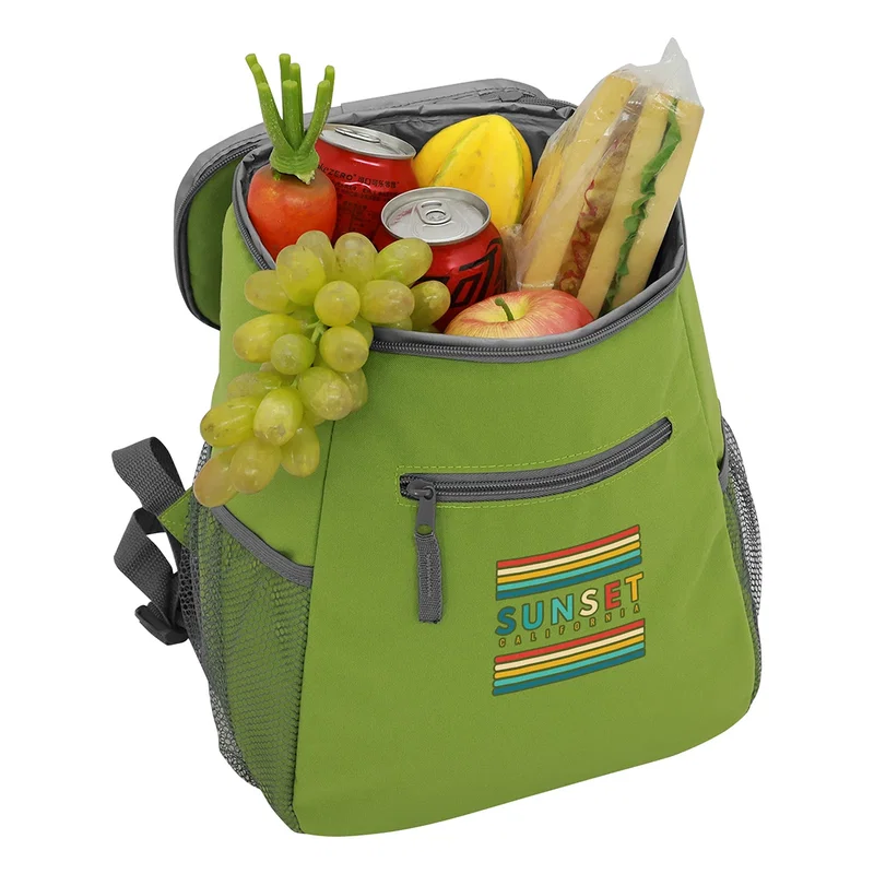 Back panel view of the Cabana Cooler Backpack showing the padded straps