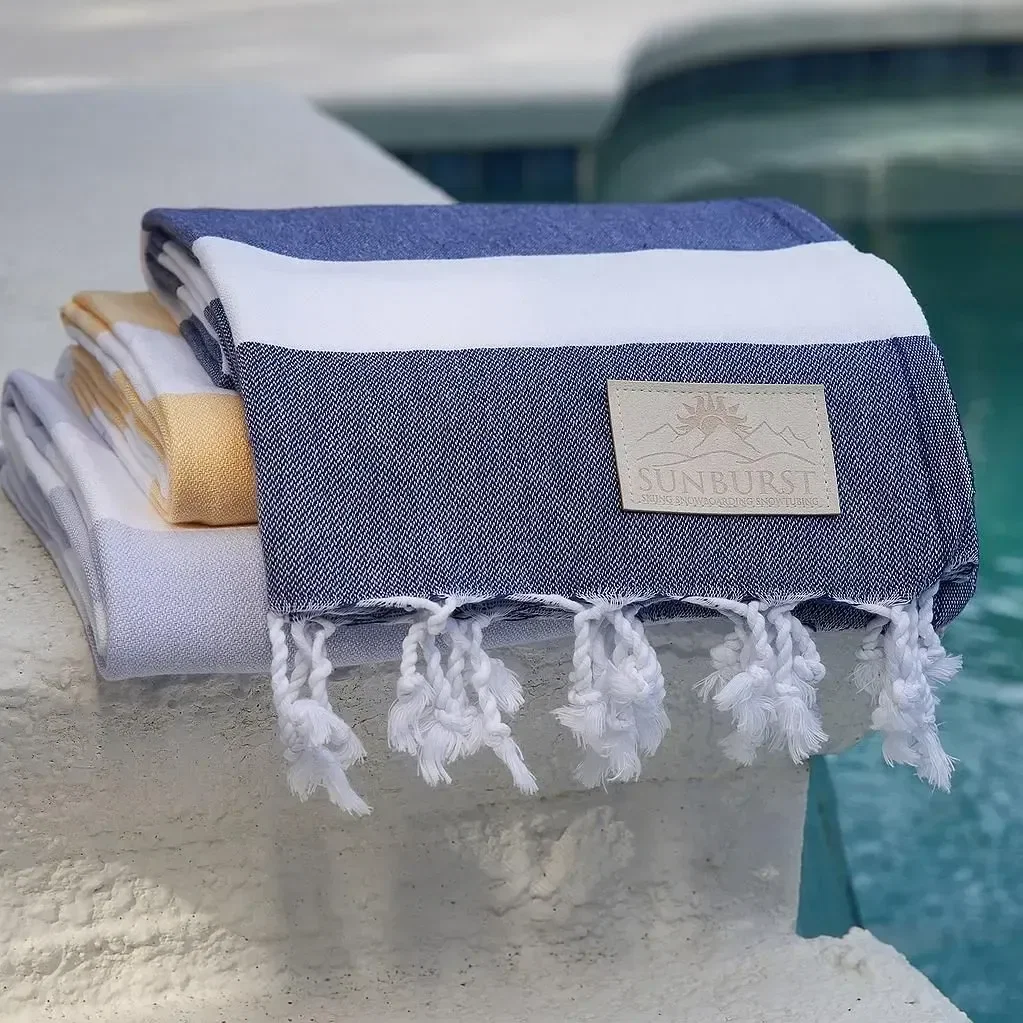 Custom Cabana Turkish Towel — view 2