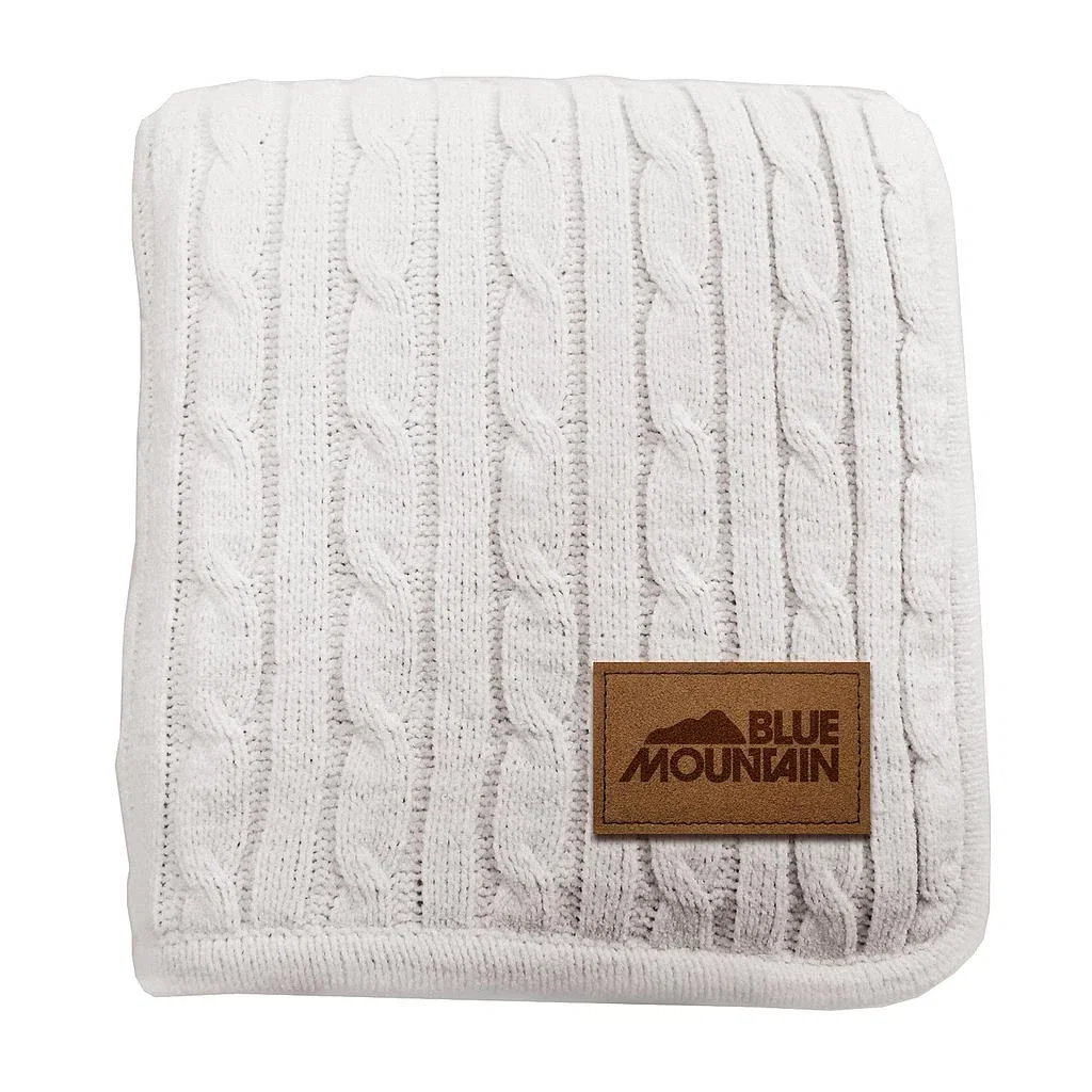 Logo Cable Knit — Cream — view 4