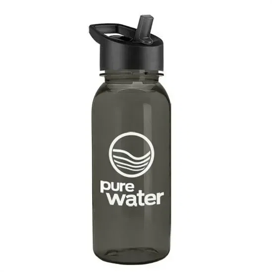 Cadet Tritan® Bottle with Flip-Straw Lid (18 oz.) — view 1