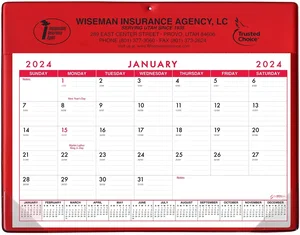 Custom Calendar Doodle Pad+ (Without Grommet or Greeting Page)