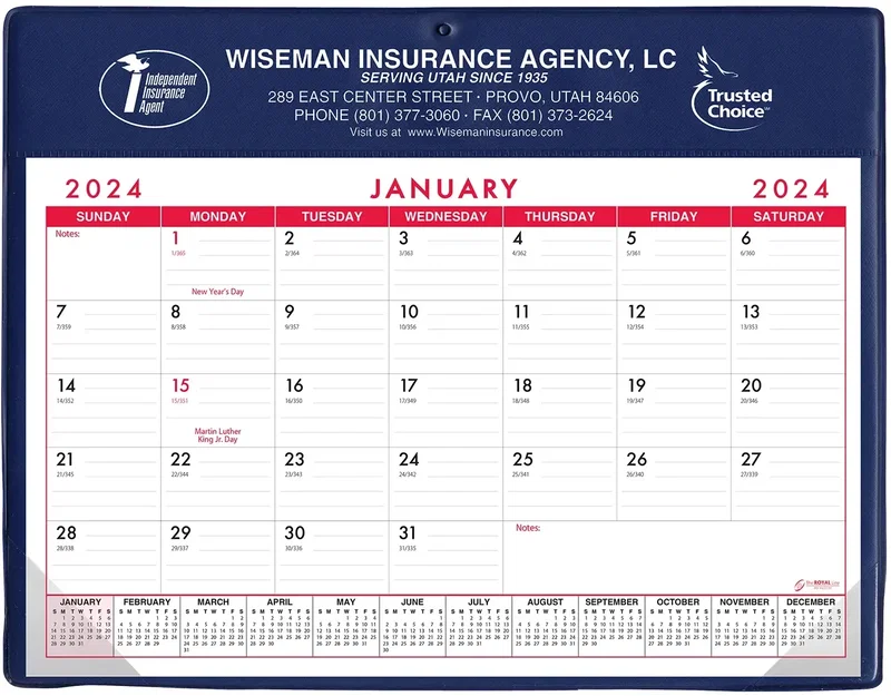 Custom Calendar Doodle Pad+ (Without Grommet or Greeting Page) — view 3