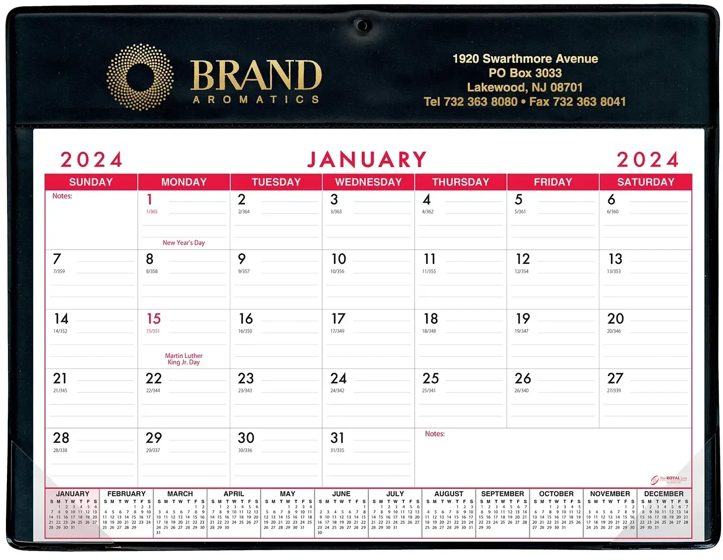 Custom Calendar Doodle Pad+ (Without Grommet or Greeting Page) — view 4