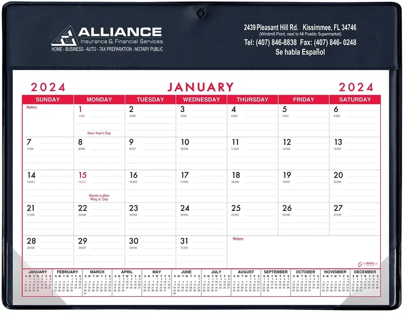 Custom Calendar Doodle Pad+ (Without Grommet or Greeting Page) — view 7