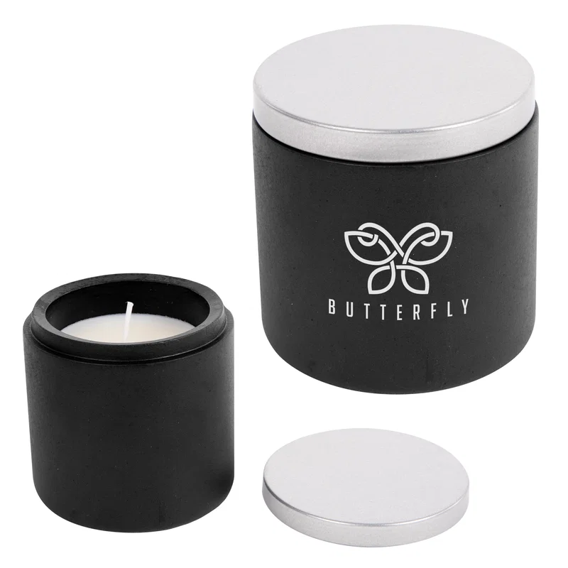 Cali Clay Cement Candle — view 3