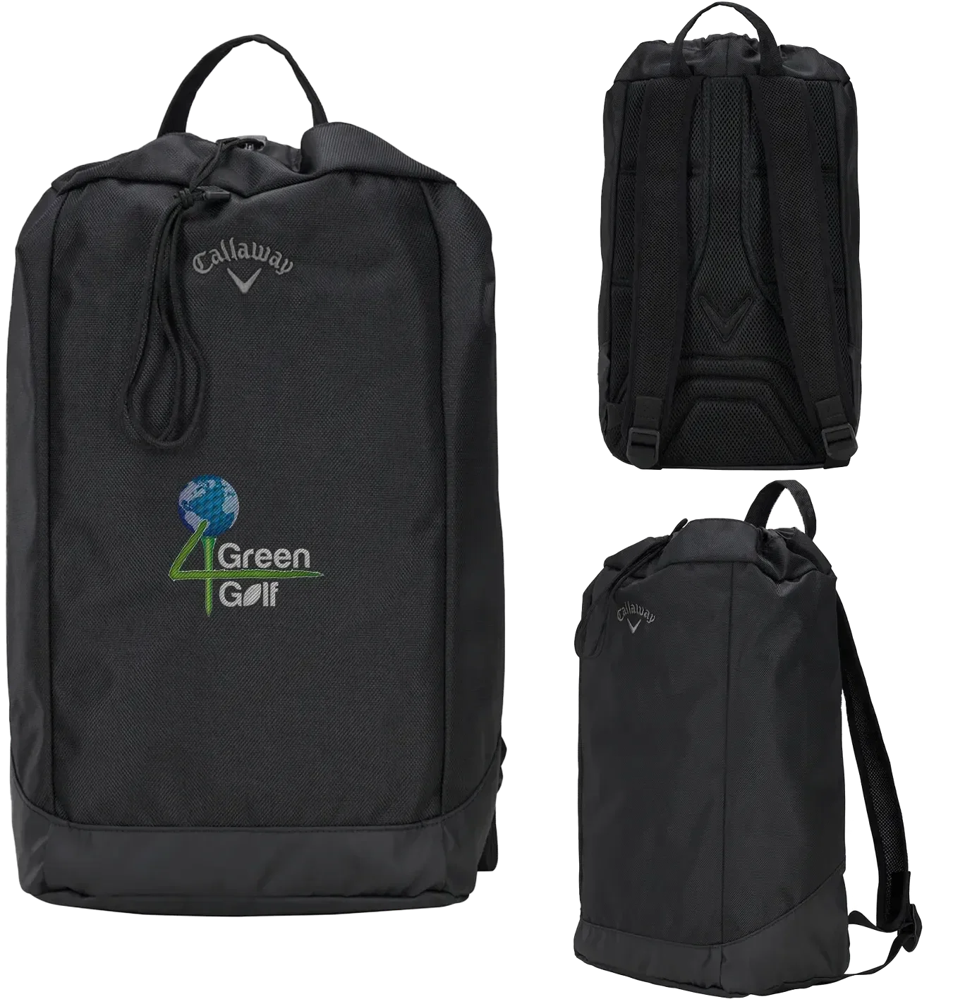 Custom Callaway Drawstring Backpack — view 3
