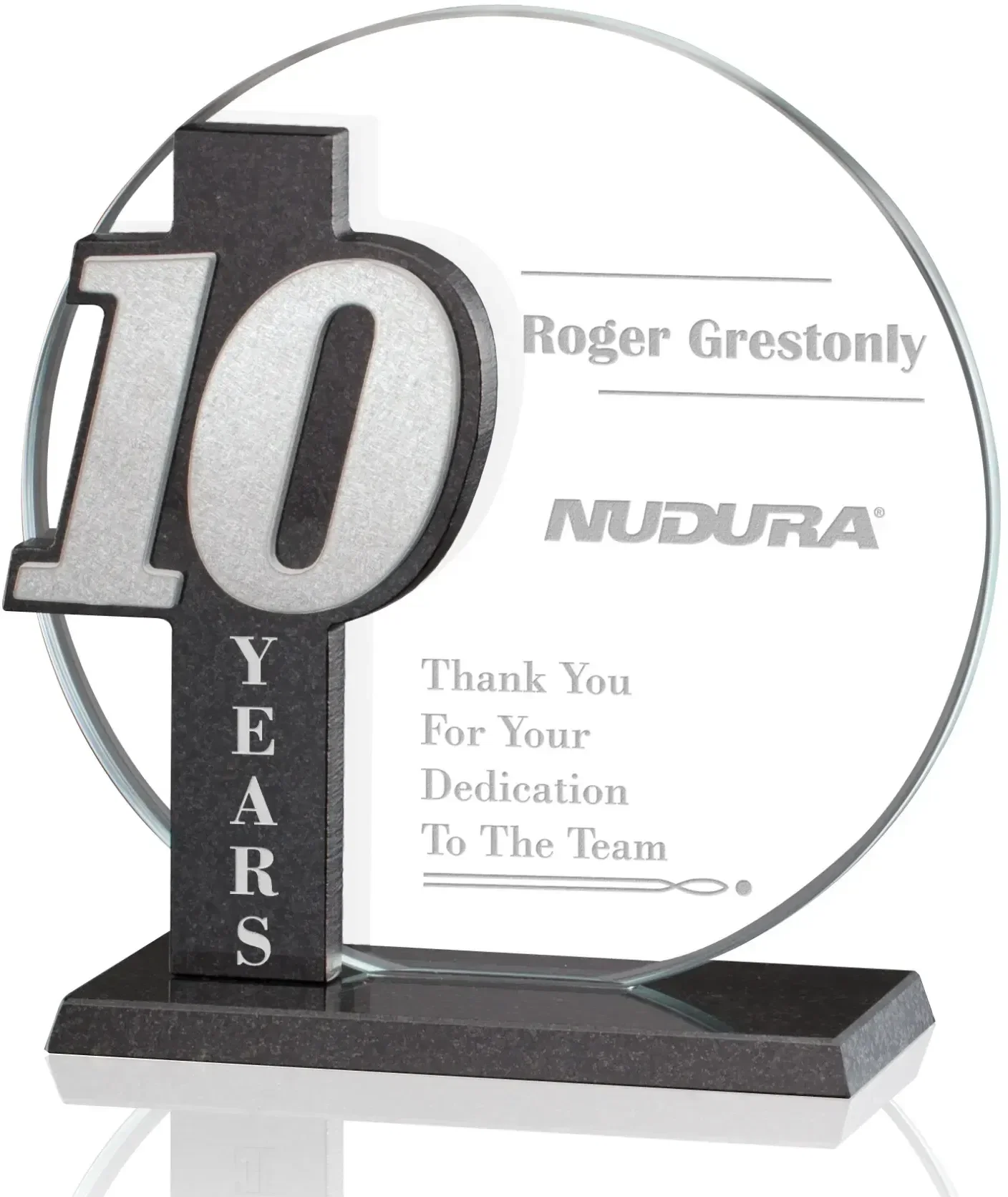 Cambio Years of Service Award — view 2