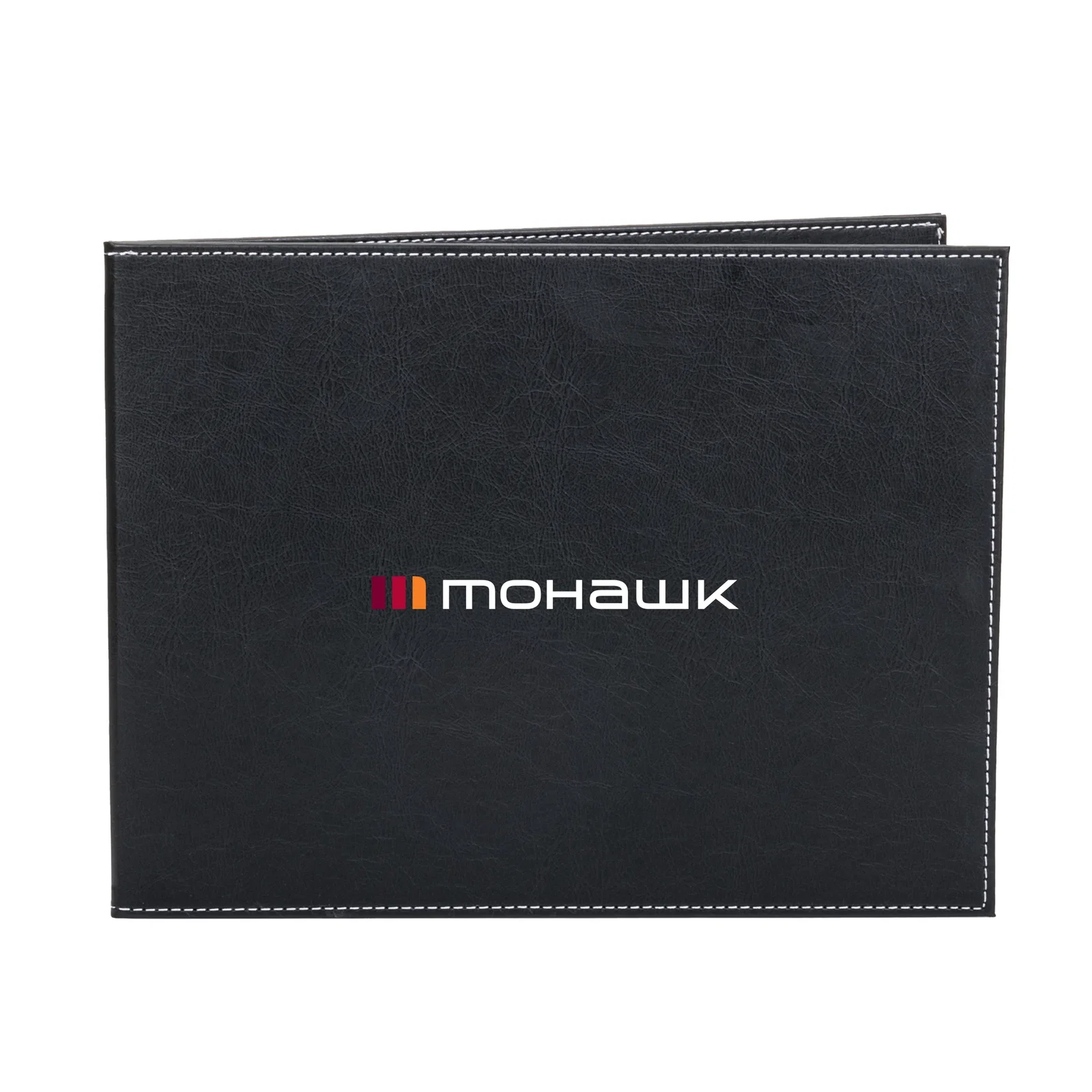 Custom Leatherette Certificate Holder with Full-Color Front and Clear Window for corporate award ceremonies