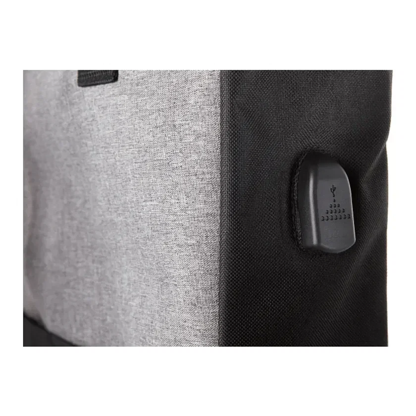 Custom Branded Cameron Convention Tote with USB Port — view 3