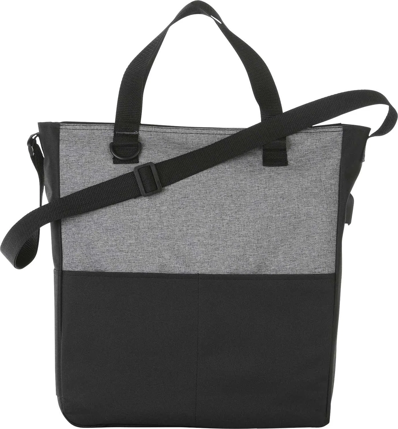 Custom Branded Cameron Convention Tote with USB Port — view 7