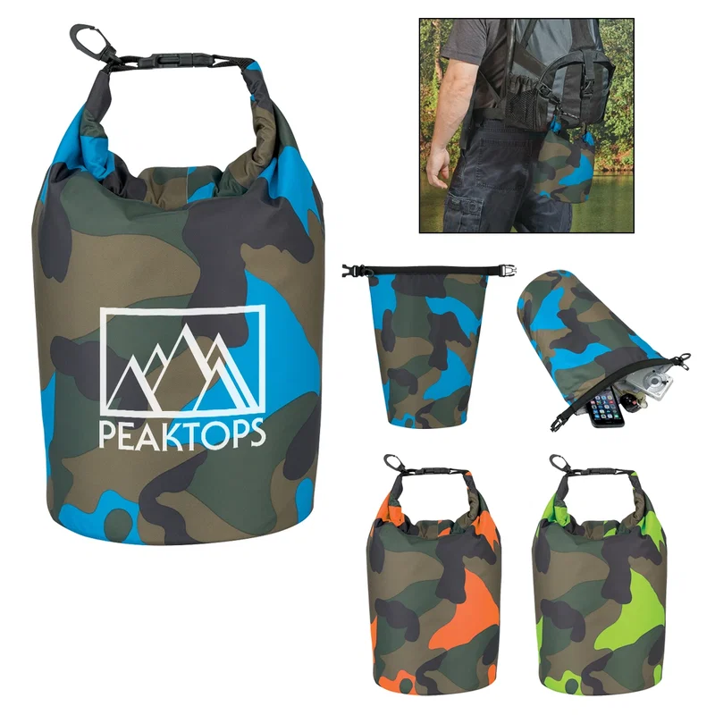 Personalized Camo Waterproof Dry Bag — view 6