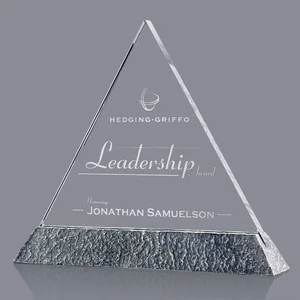 Cast Resin Award with Marble-Look Base