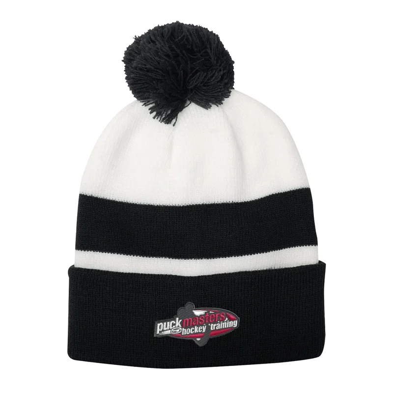 Custom Printed Campus Pom Beanie — view 3