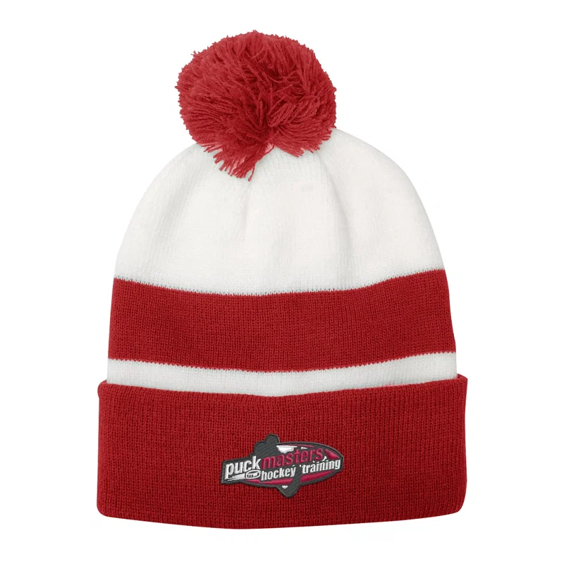 Custom Printed Campus Pom Beanie — view 4