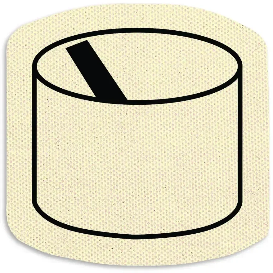 Can or Roll USA-Made Jar Openers - Rubber & Vinyl. USA-made rubber jar opener for bank and health fair giveaways, view 4