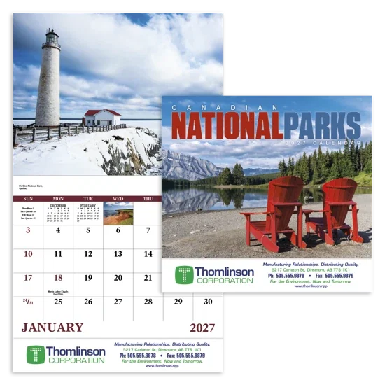 Good Value™ Canadian National Parks - Stapled Calendar