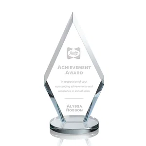 Starfire Crystal Diamond Award, Also in Rosewood Crystal