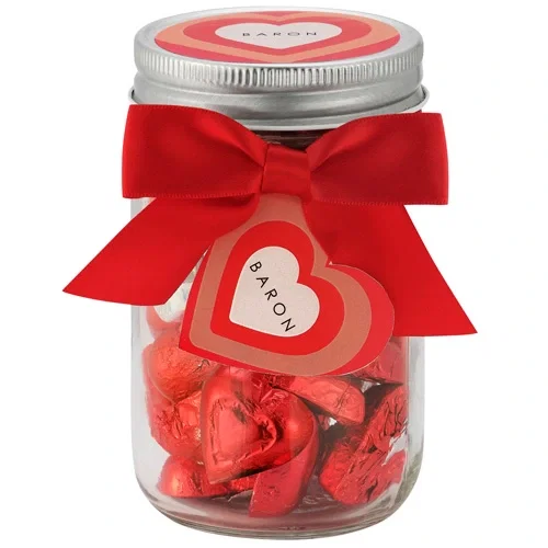 Candy Confections in 12 oz. Mason Jar — view 2